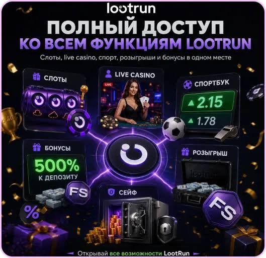 Lootrun Casino — официальный игровой портал для азартных развлечений Lootrun Casino — официальный игровой портал для азартных развлечений